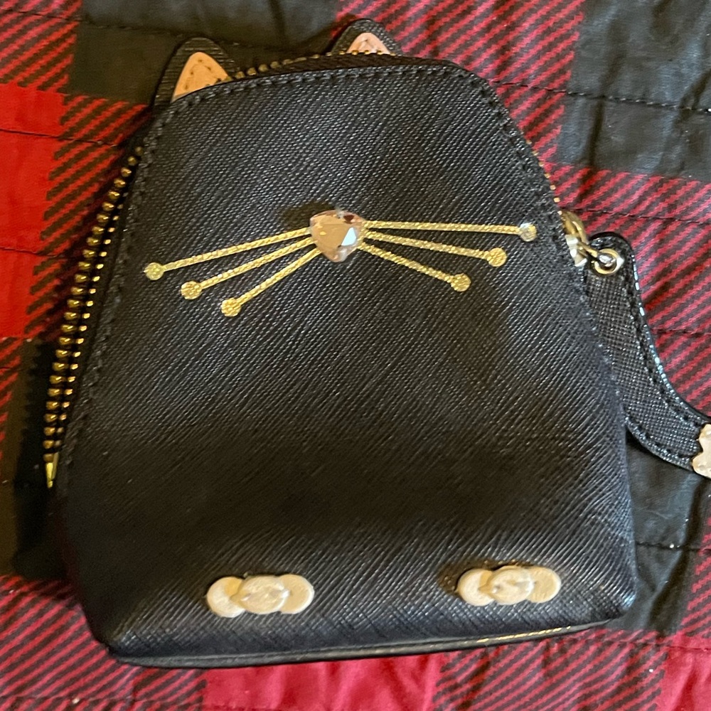 Kate spade ♠️ meow coin purse